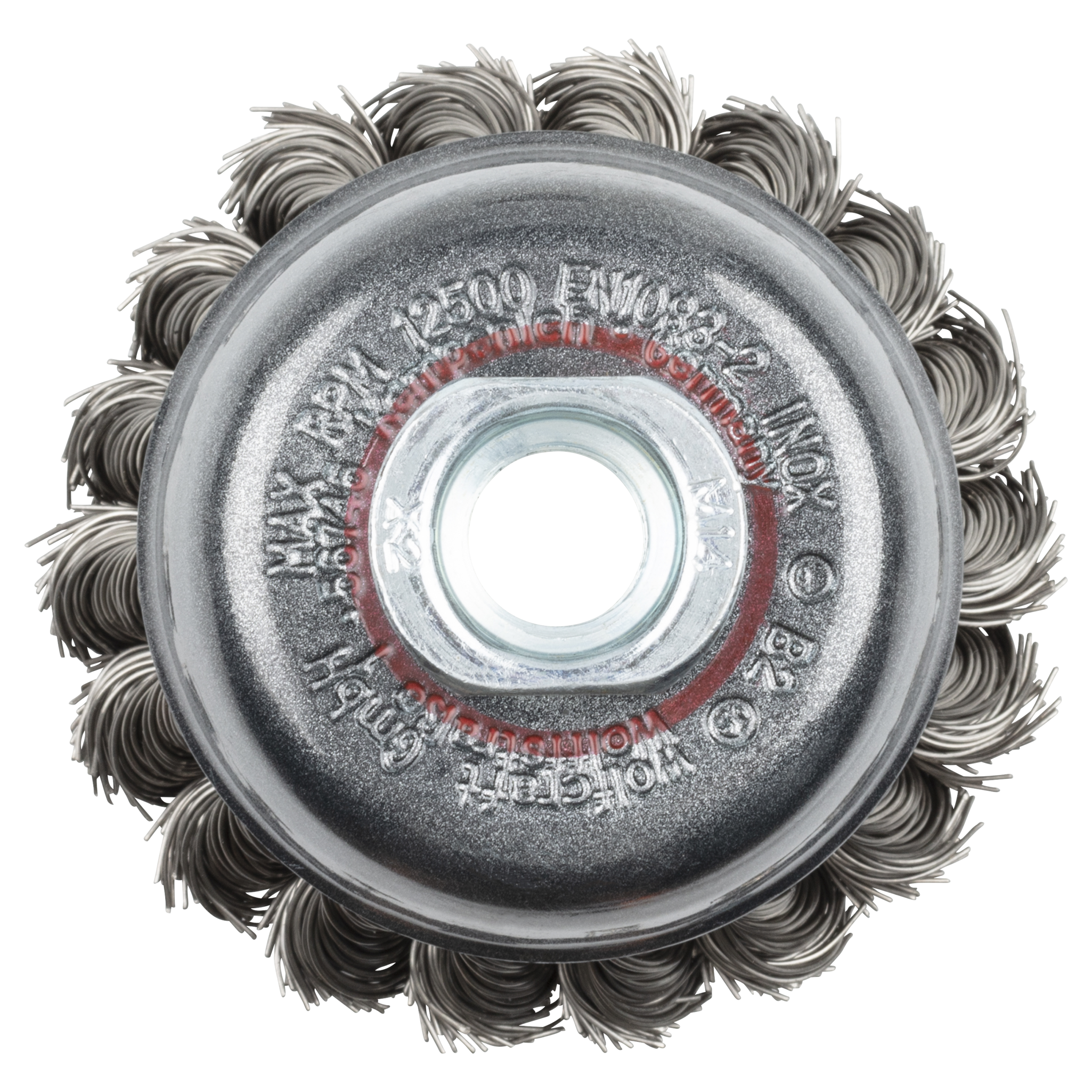 Stainless Steel Wire Cup Brush, twisted