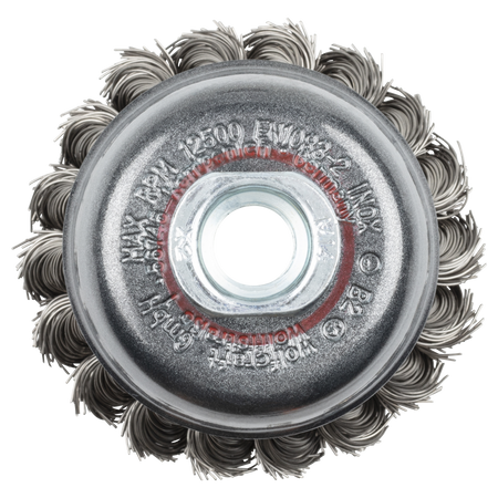 Stainless Steel Wire Cup Brush, twisted