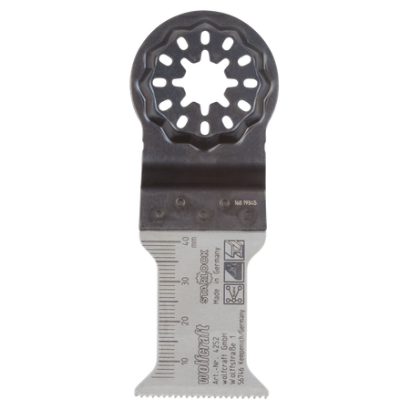 BIM Pushcut Saw Blade “Expert”, STARLOCK receptacle, plastic, plasterboard, wood with nails, 35 mm