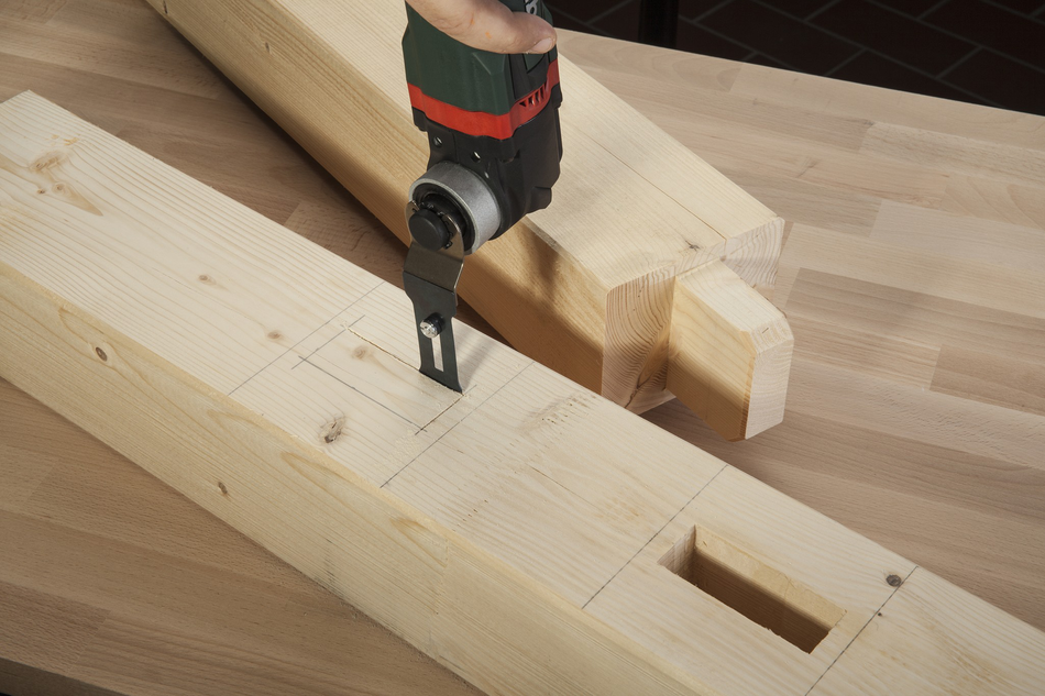 HCS Pushcut Saw Blade With Depth Stop “PRO”, universal receptacle, wood - Image 2