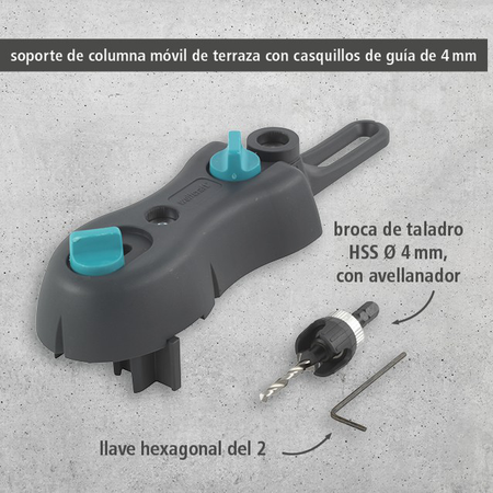 Deck Flooring Drilling Set, 3 pcs. (es)