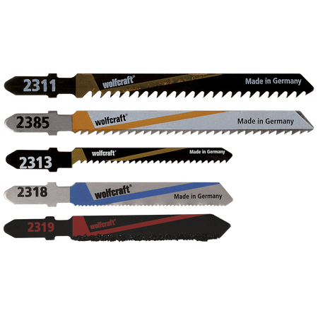 Jigsaw Blade Interior Building Project Set, 5 Pcs., T-shank