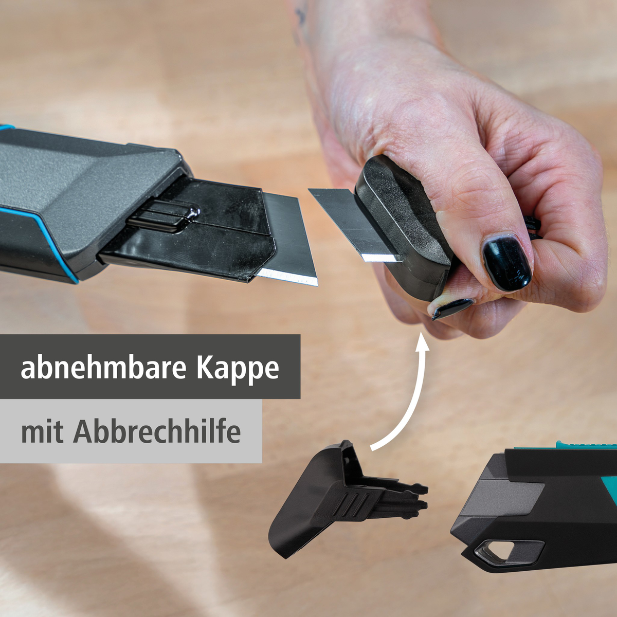 PRO SAFETY Snap-Off Blade Knife, 25 mm