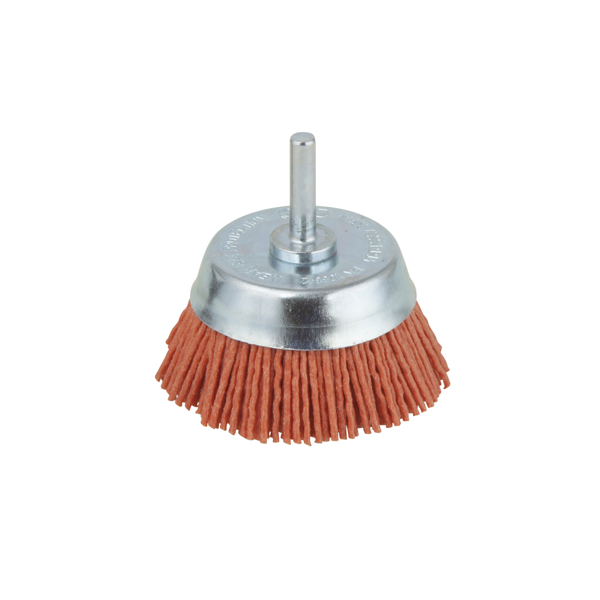 Nylon Wire Cup Brush, aggressive, Ø 65 mm, Round Shank