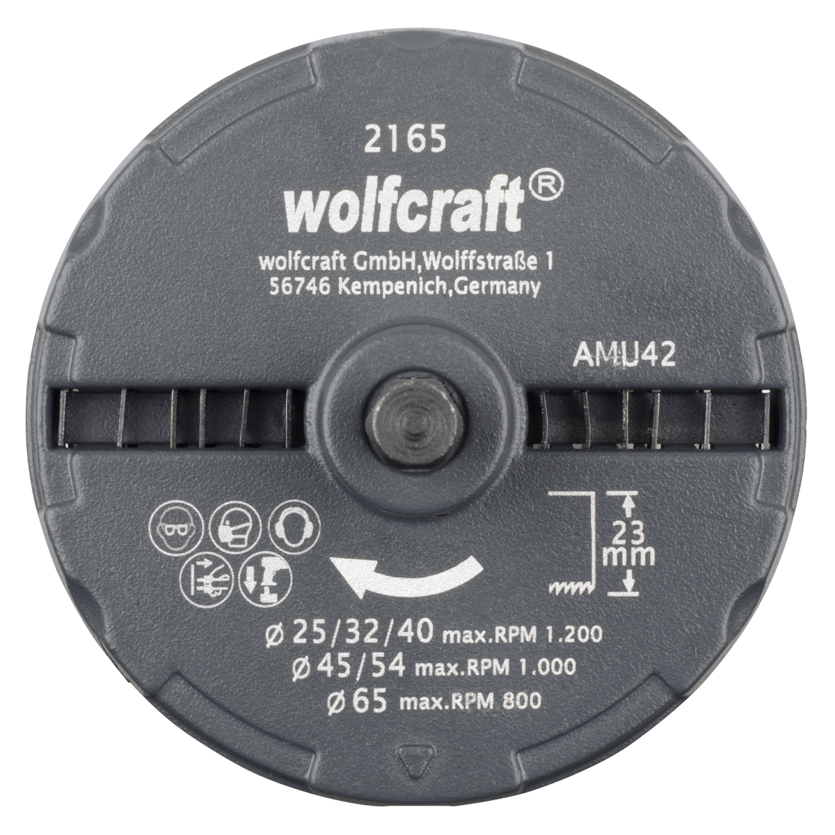 Multi-Blade Hole Saw, Ø 25–65 mm