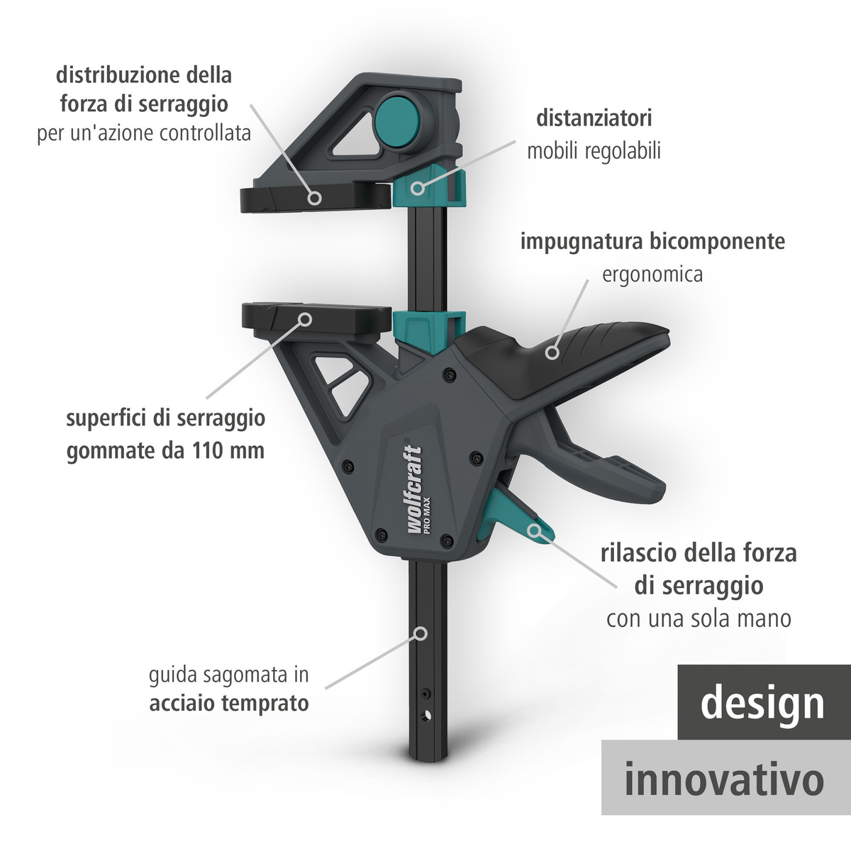 PRO MAX One-Hand Clamp (it)