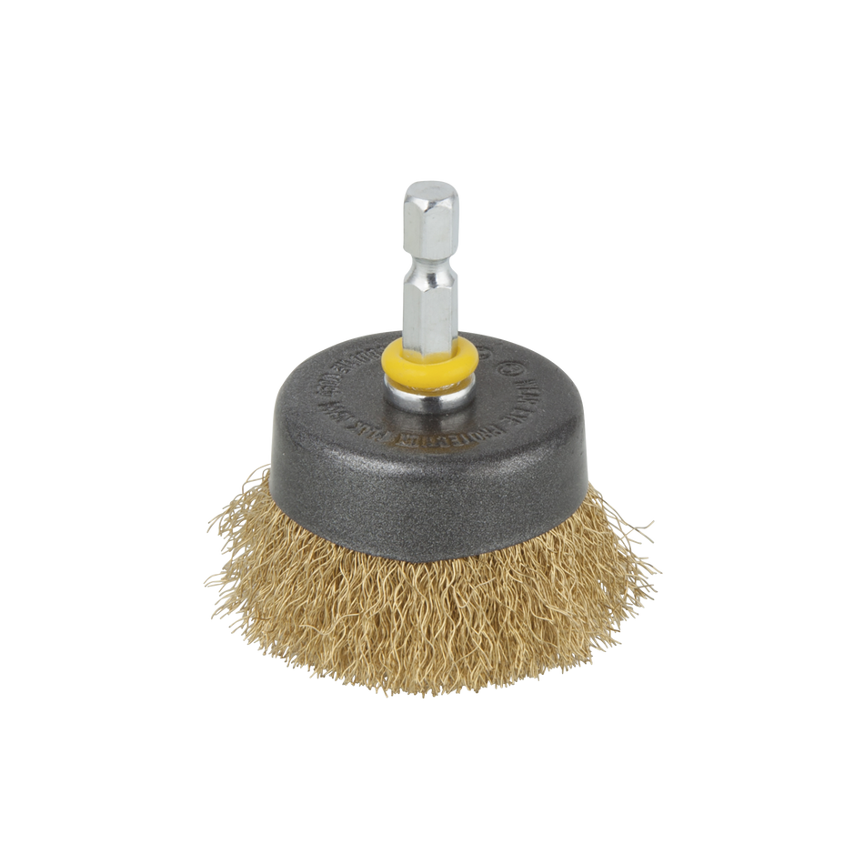 Brass Wire Cup Brush - Image 1