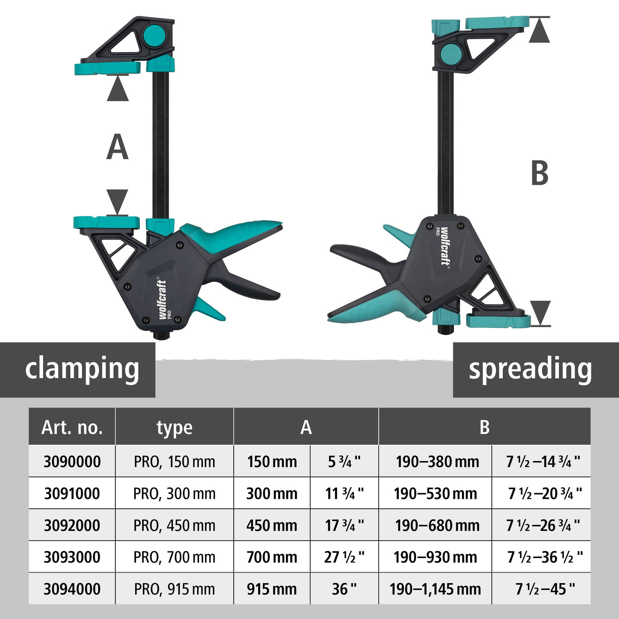 PRO One-Hand Clamp (en)