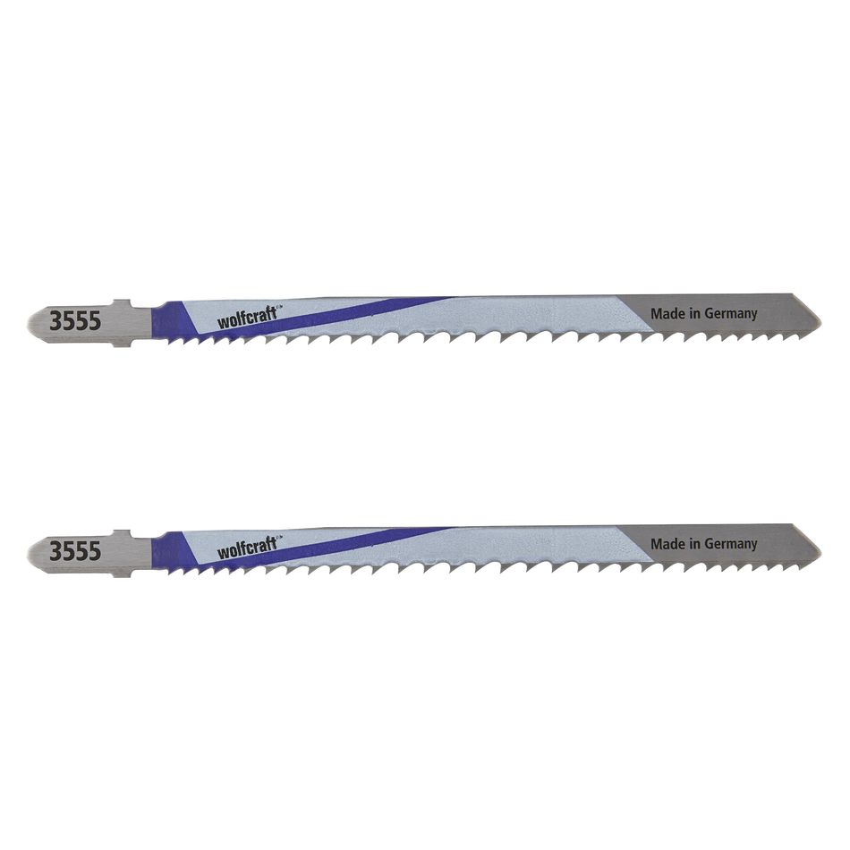 2 BIM Jigsaw Blades; T-shank; metal, wood, plastic; rough cut