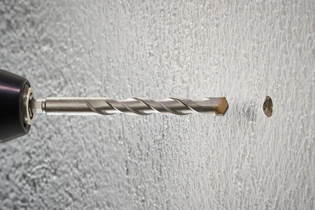 Rock Drill Bit, Tungsten Carbide Tipped, Hexagon Shank