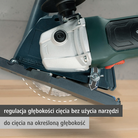 Extraction Hood With Guide Block for Angle Grinder (pl)