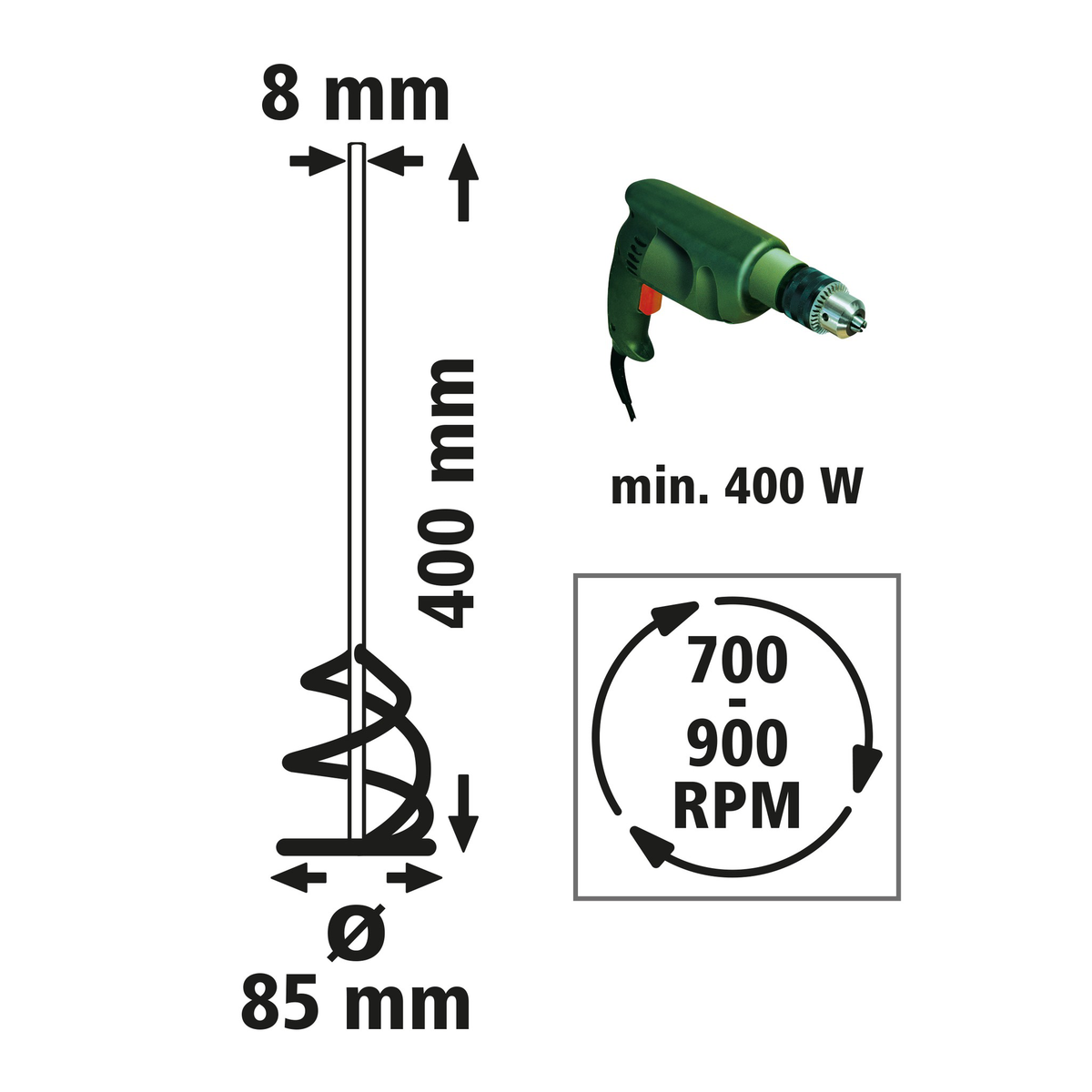 Heavy-Duty and Adhesive Mixer - Image 2