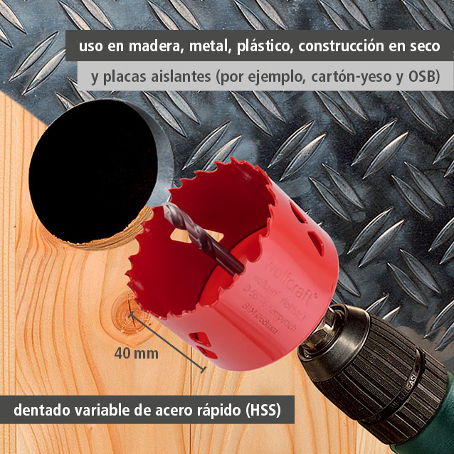 Bi-Metal Hole Saw (es)