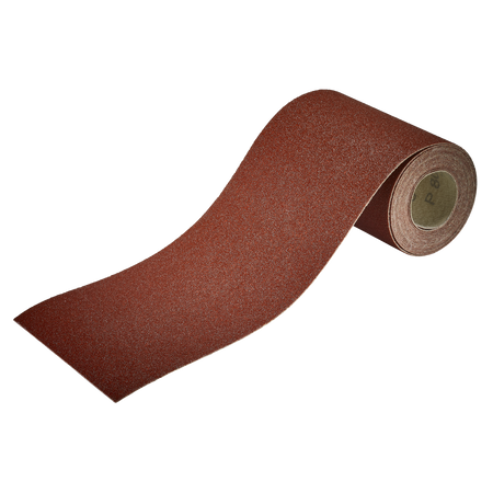 Easy-Fix Sandpaper Roll for Wood/Metal, 4 m x 115 mm, grain 80