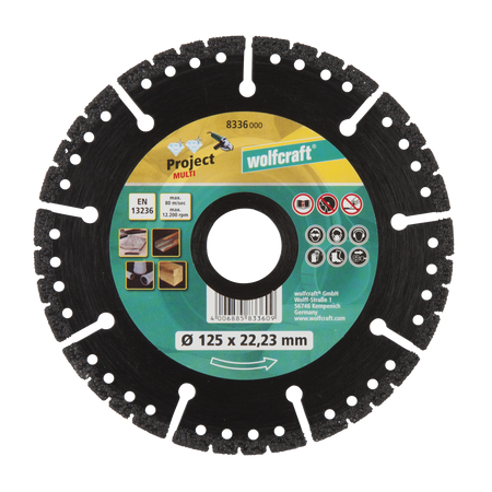 Diamond Cutting Disc Pro Multi”, Ø 125 mm