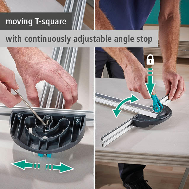 T-square with parallel cutter (en)