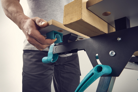 MASTER 750 ERGO Clamping and Machine Table