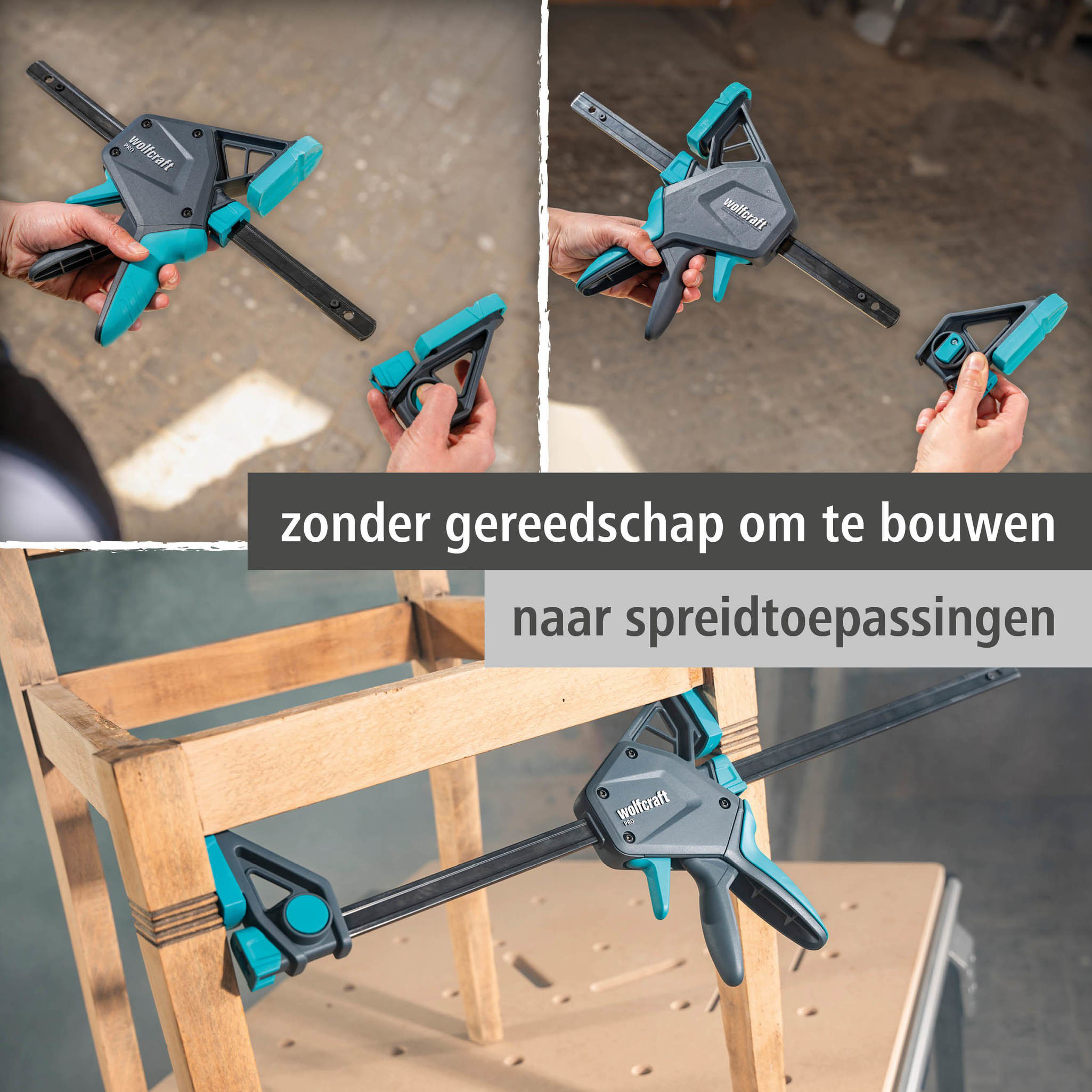 PRO One-Hand Clamp (nl)