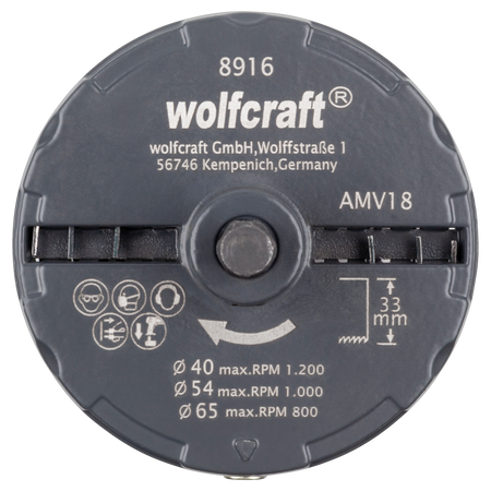 Hole Saw for Ceiling Lights, Ø 40-65 mm