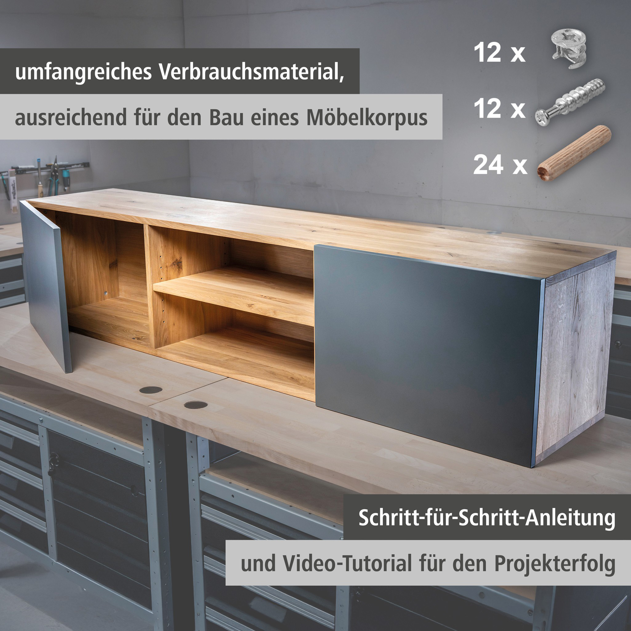 Furniture Cam Lock Kit (de)