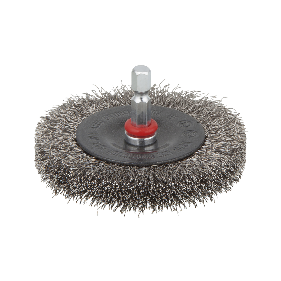 Stainless Steel Wire Wheel Brush, Ø 75 mm