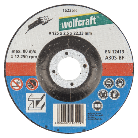 Cutting Disc for Metal, depressed centre, Ø 125 mm