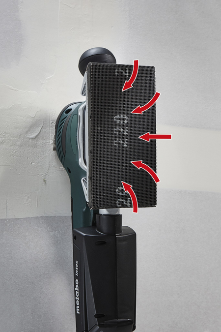 Easy-Fix Sanding Pad Set for plasterboard 115 x 230 mm - Image 2