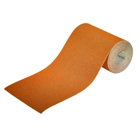 Sandpaper Roll for Wood/Metal, 5 m x 115 mm, grain 100