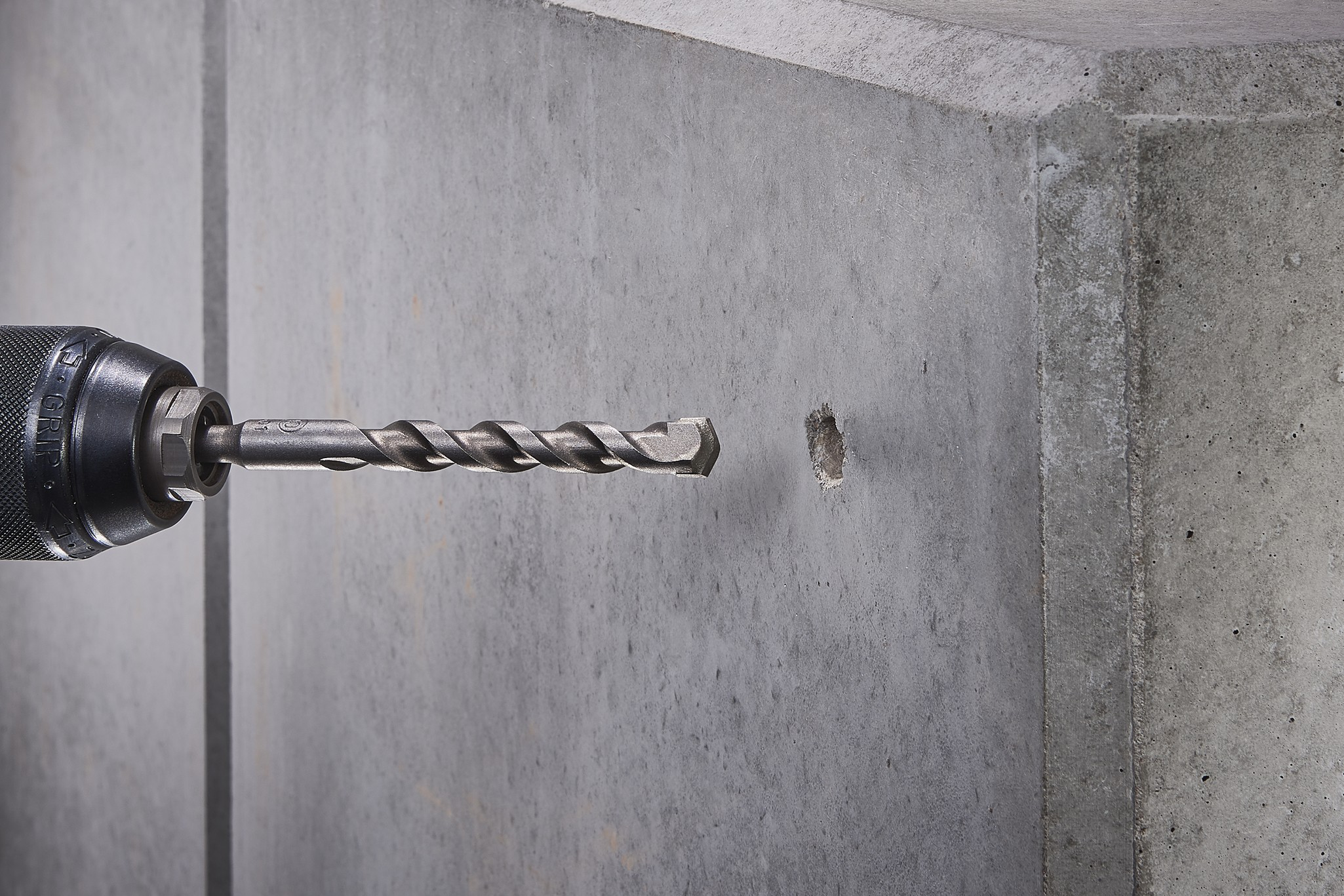 Concrete Drill Bit, Tungsten Carbide Tipped, SDS-Quick