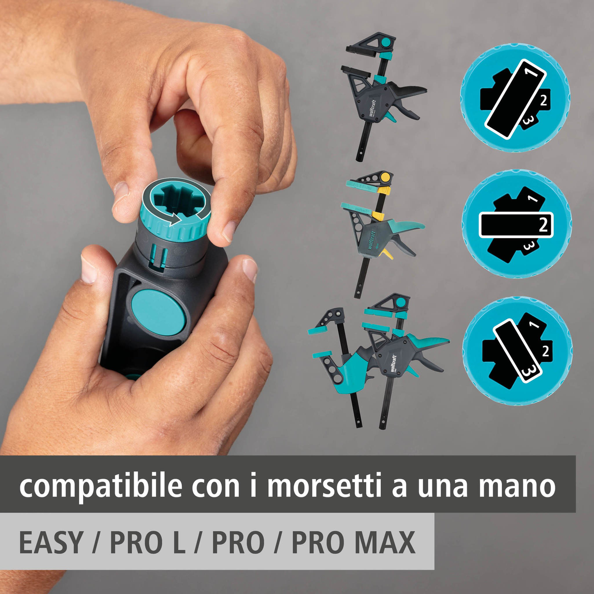 One-Hand Clamp Connector (it)