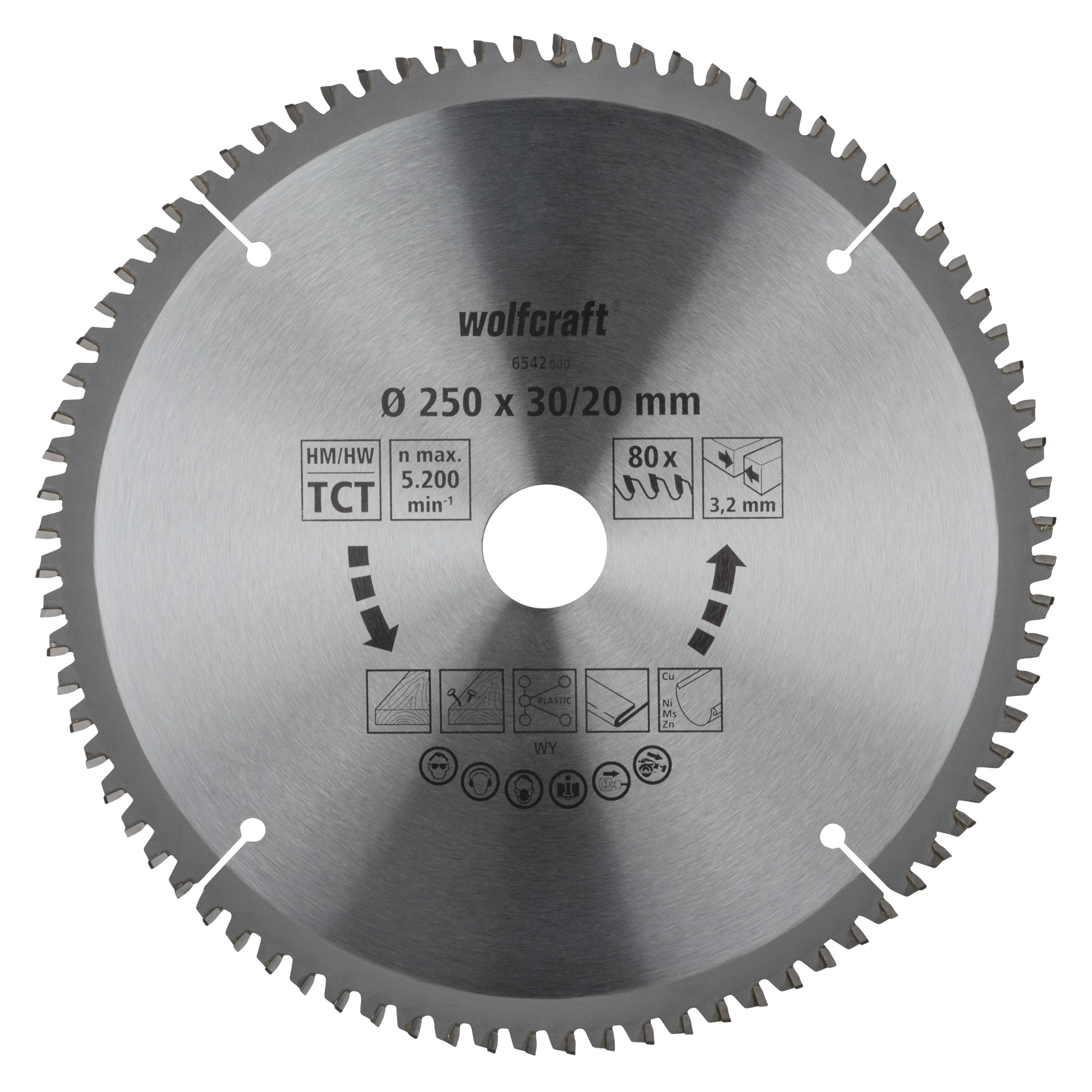 Cross and Mitre Cut Saw Blades, purple series (fine, clean cuts) - Image 1