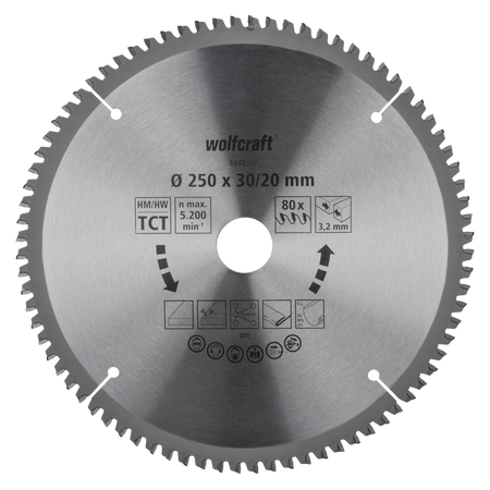 Cross and Mitre Cut Saw Blades, purple series (fine, clean cuts) - Image 1