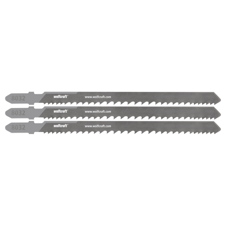 3 Jigsaw Blades, Wood with Embedded Material, Fast Cuts