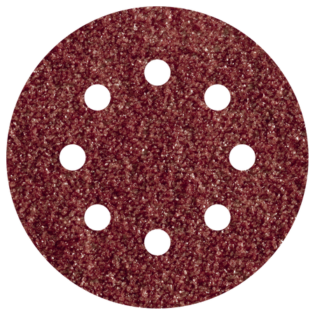 5 Easy-Fix Sanding Discs for Wood/Metal, Ø 125 mm, grain 80