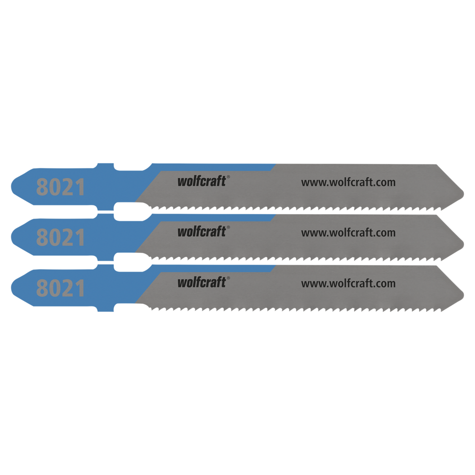 3 Jigsaw Blades, Sheet Steel, Fine Cuts