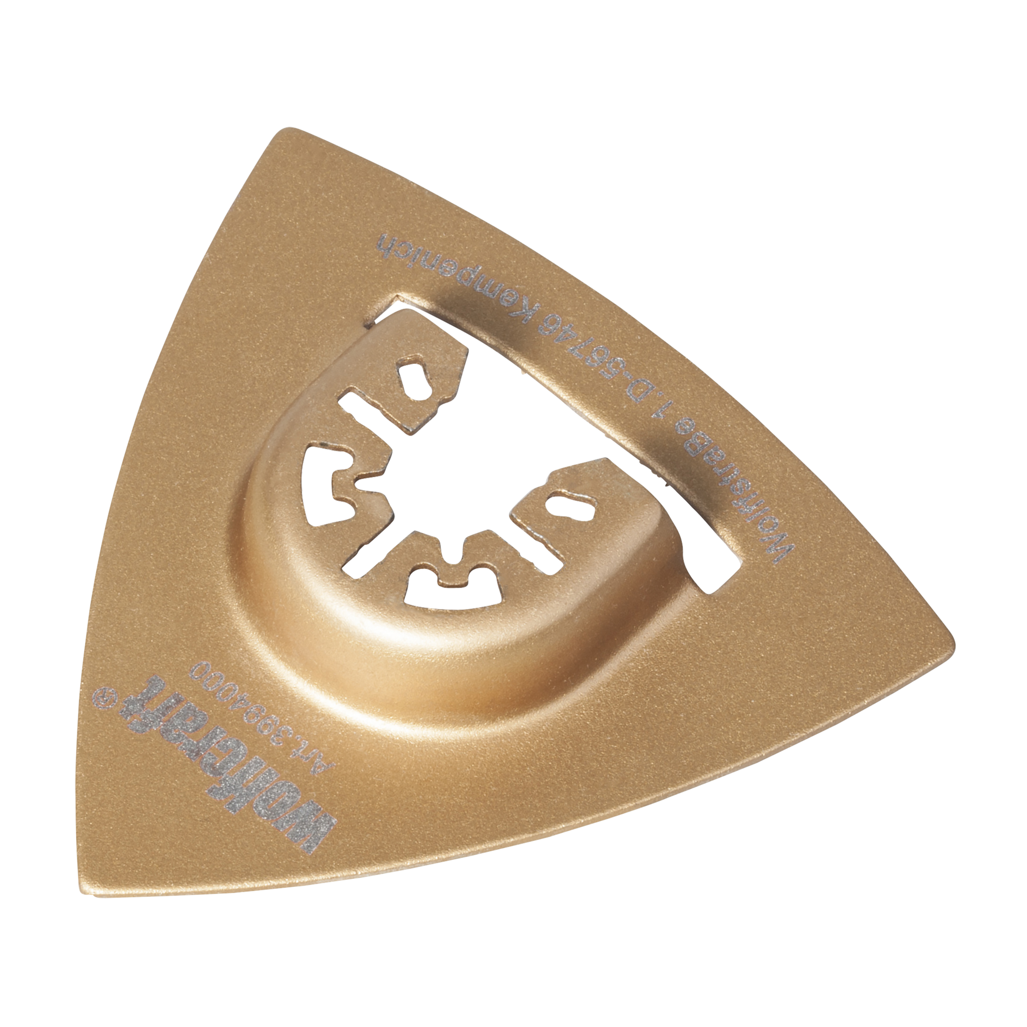 Tungsten Carbide Coated Sanding Plate “PRO”, universal receptacle, concrete, stone - Image 1