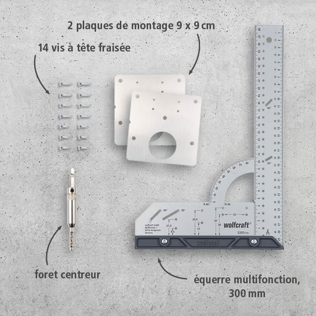Project Set for Repairing Cup Hinges on the Door Side (fr)