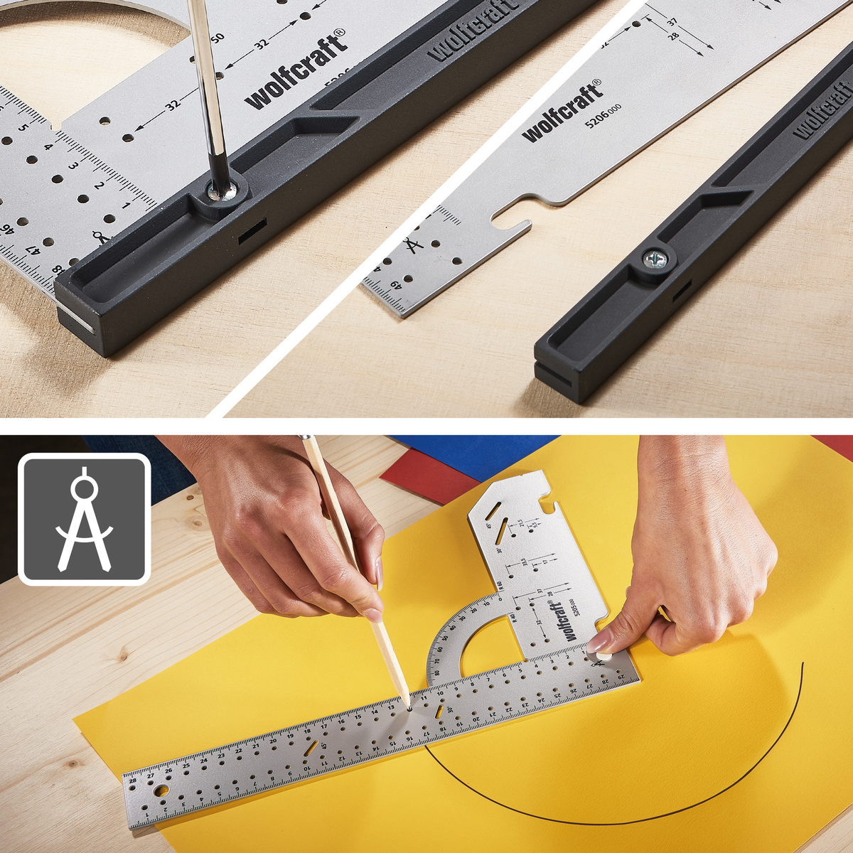 Universal Angle & Try Square Set