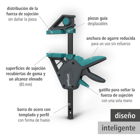 PRO One-Hand Clamp (es)