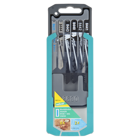 Jigsaw Blade Set 10 Pcs., U-shank