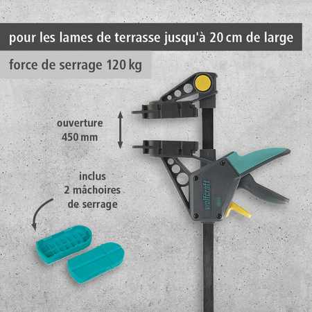 Installation Clamp for Deck Boards (fr)