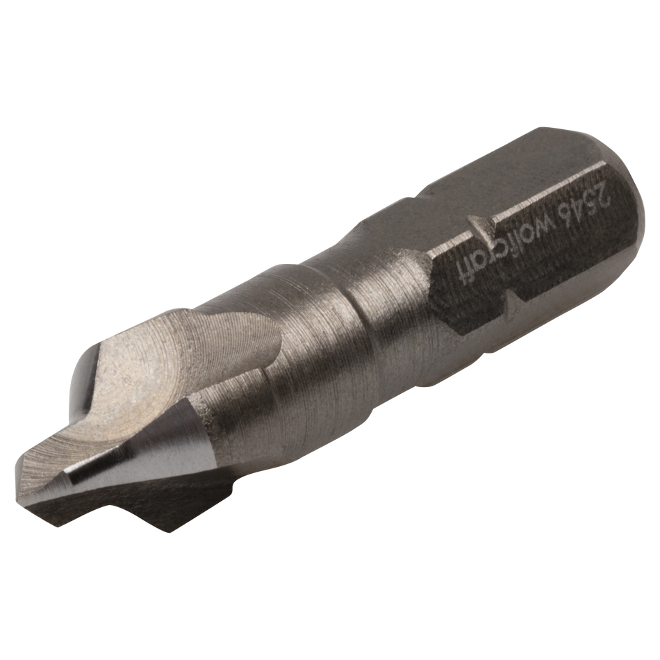 Tool Steel Countersink, Hexagon Shank, Ø 3–8 mm