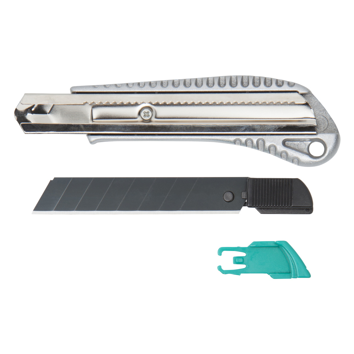 Metal Snap-Off Blade Knife 18 mm With Black “Profi-Sharp” Blade - Image 6