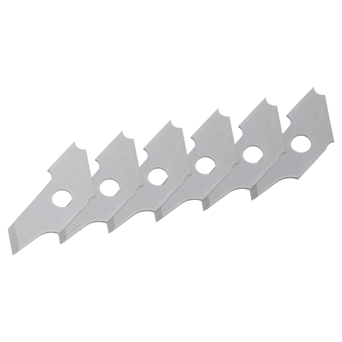 6 Replacement Blades, 22 mm