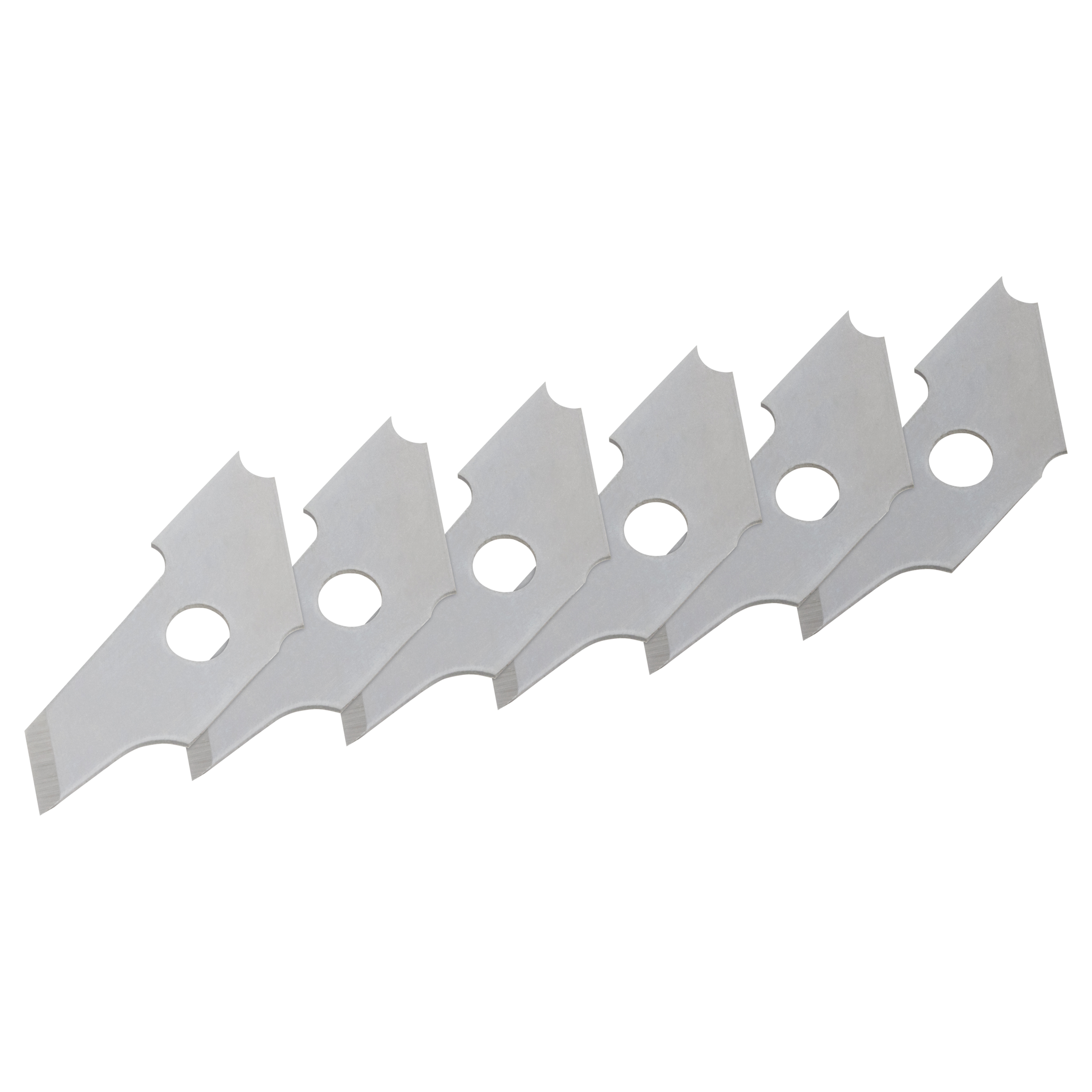 6 Replacement Blades, 22 mm