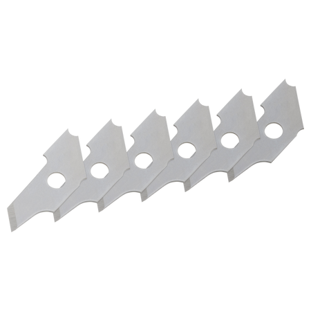 6 Replacement Blades, 22 mm