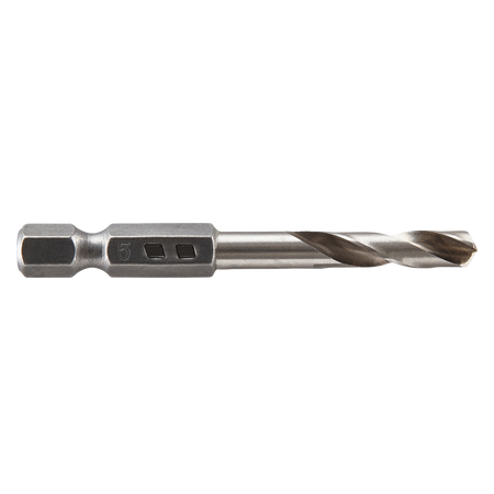 HSS Metal Drill Bit, Ground, Hexagon Shank