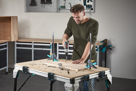 PRO 65-150-W Work Table Clamp