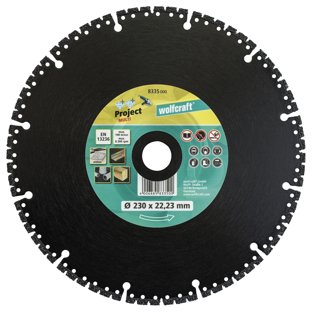 PRO MULTI Diamond Cutting Disc - Image 1
