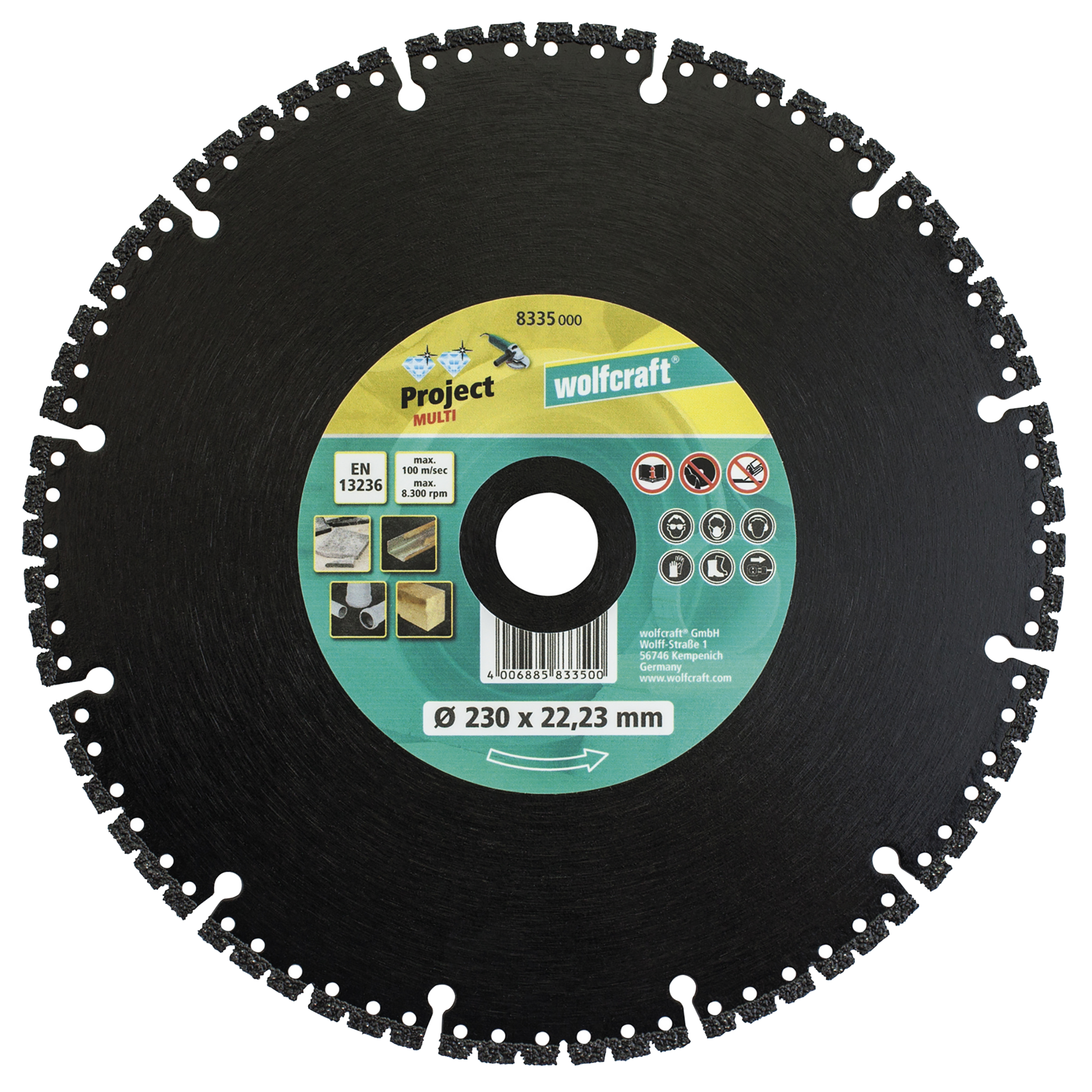 PRO MULTI Diamond Cutting Disc - Image 1
